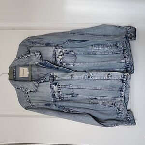 Lucky Brand Light Blue Jean Jacket